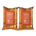 Biopure 2 Pk 80 Total Anti-bacterial Hand Wipes Peach Champagne- New. Fixed Price $13.49.