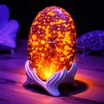 High Quality Yooperlite Glowing Palm Stone Uv Reactive Healing Crystal Gemstone. Fixed Price $15.90.
