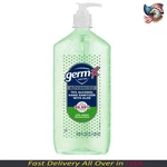 Germ-x Advanced Hand Sanitizer With Aloe And Vitamin E, 1 Liter, Less Drying Moi. Fixed Price $8.99.